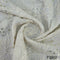 Dyeable Thread sequins Embroidered Georgette Fabric-F2902